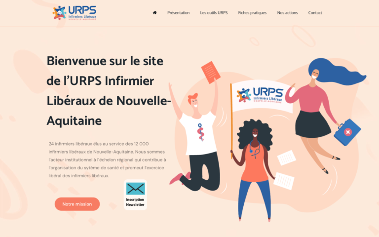 URPS Infirmiers Nouvelle-Aquitaine &ndash; r&eacute;alisation Mediglobal